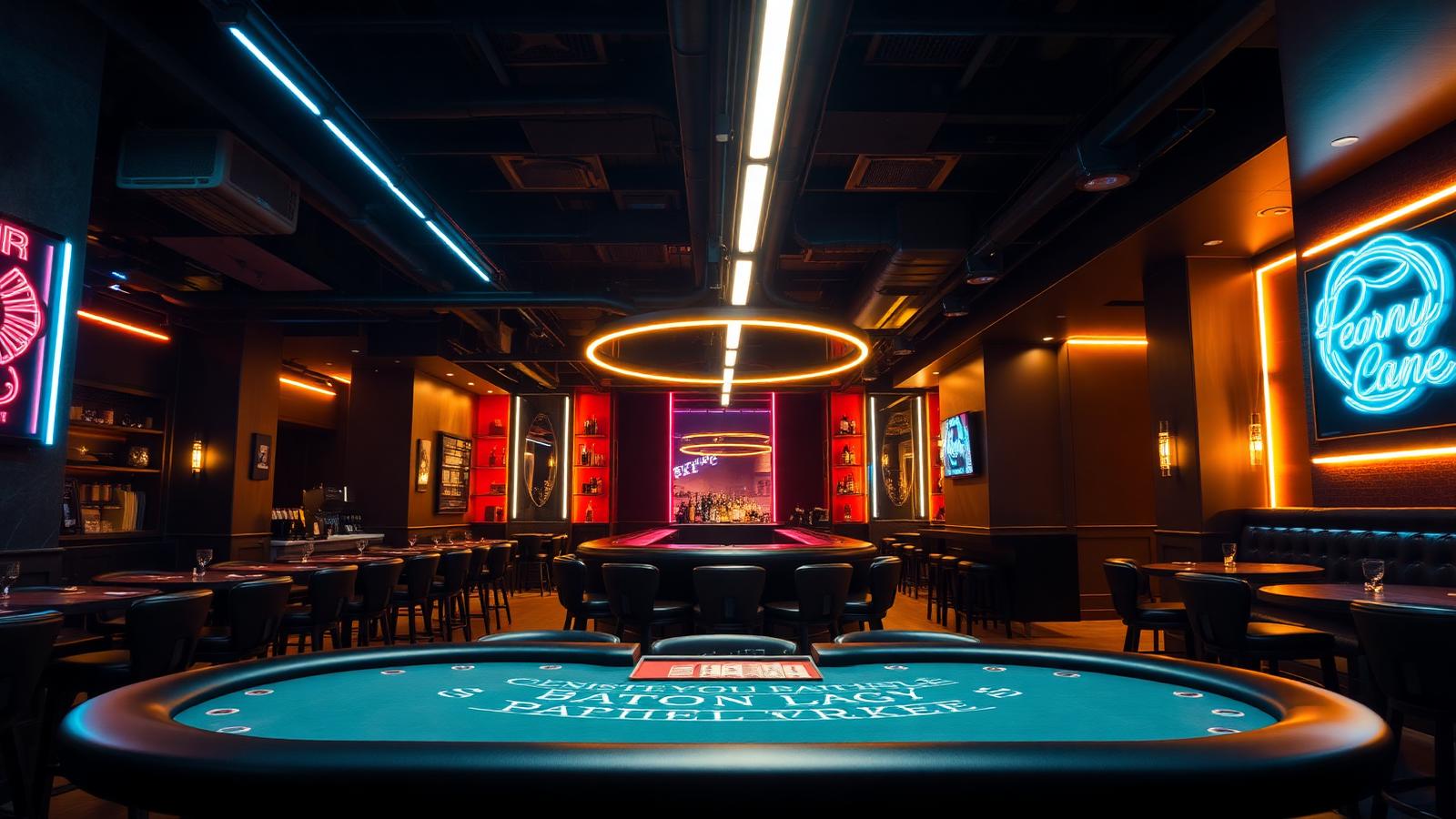 Wnętrze klubu Syncly Club